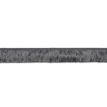 Load image into Gallery viewer, Schumacher Francois Silk Brush Fringe Trim 74593 / Grey