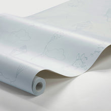 Load image into Gallery viewer, Schumacher Up &amp; Away Wallpaper 7461 / Sky And Silver