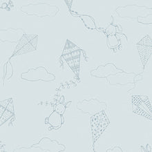 Load image into Gallery viewer, Schumacher Up &amp; Away Wallpaper 7461 / Sky And Silver