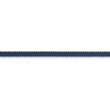 Load image into Gallery viewer, Schumacher Pierre Silk Gimp Extra Narrow Trim 74628 / Navy