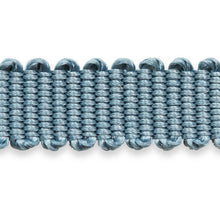 Load image into Gallery viewer, Schumacher Pierre Silk Gimp Extra Narrow Trim 74632 / Cadet