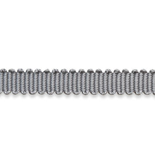 Load image into Gallery viewer, Schumacher Pierre Silk Gimp Extra Narrow Trim 74633 / Grey