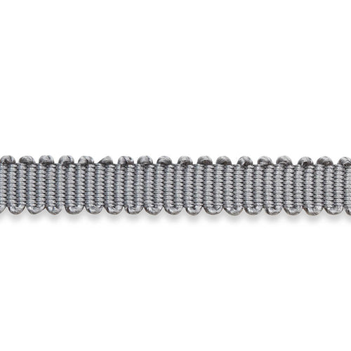 Schumacher Pierre Silk Gimp Extra Narrow Trim 74633 / Grey