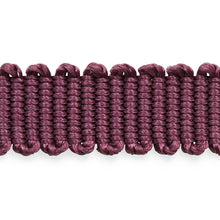Load image into Gallery viewer, Schumacher Pierre Silk Gimp Extra Narrow Trim 74635 / Eggplant