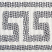 Load image into Gallery viewer, Schumacher Etienne Silk Greek Key Trim 74708 / Grey
