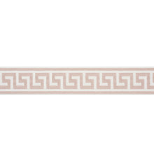 Load image into Gallery viewer, Schumacher Etienne Silk Greek Key Trim 74709 / Blush