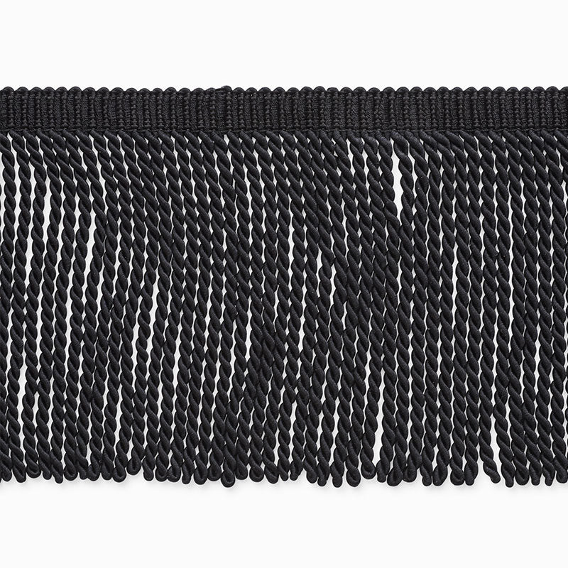 Schumacher Olivier Silk Bullion Trim 74743 / Black