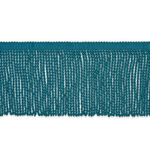 Load image into Gallery viewer, Schumacher Olivier Silk Bullion Trim 74746 / Peacock