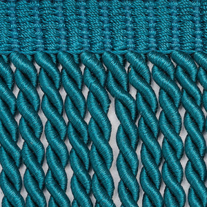 Schumacher Olivier Silk Bullion Trim 74746 / Peacock
