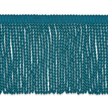 Load image into Gallery viewer, Schumacher Olivier Silk Bullion Trim 74746 / Peacock