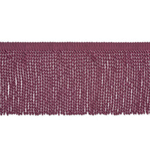Load image into Gallery viewer, Schumacher Olivier Silk Bullion Trim 74747 / Eggplant