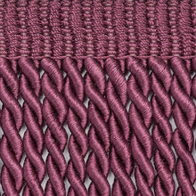 Load image into Gallery viewer, Schumacher Olivier Silk Bullion Trim 74747 / Eggplant