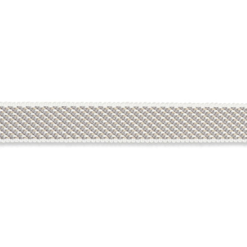 Schumacher Winston Cotton Braid Narrow Trim 74841 / Charcoal