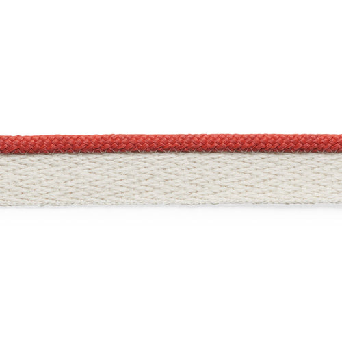 Schumacher Coleman Lip Cord Trim 74928 / Red