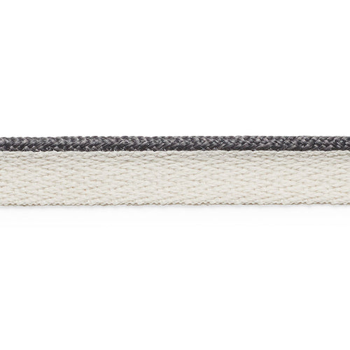 Schumacher Coleman Lip Cord Trim 74929 / Charcoal
