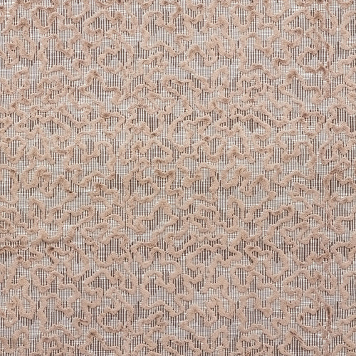 SCHUMACHER JANIS VELVET FABRIC / BROWN