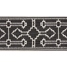 Load image into Gallery viewer, Schumacher Filbert Tape Trim 75283 / Black