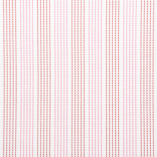 SCHUMACHER RUNNING STITCH FABRIC 75321 / RED & PINK