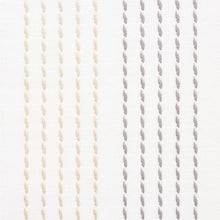Load image into Gallery viewer, SCHUMACHER RUNNING STITCH FABRIC 75323 / CHARCOAL &amp; SAND