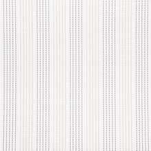 Load image into Gallery viewer, SCHUMACHER RUNNING STITCH FABRIC 75323 / CHARCOAL &amp; SAND