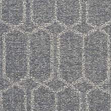 Load image into Gallery viewer, SCHUMACHER MODERN TRELLIS OUTDOOR FABRIC 75400 / SLATE