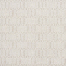 Load image into Gallery viewer, SCHUMACHER MODERN TRELLIS OUTDOOR FABRIC 75401 / STONE