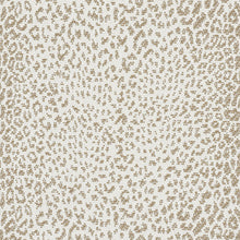 Load image into Gallery viewer, Schumacher Mini Leopard Outdoor Fabric 75433 / Taupe