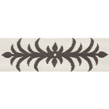 Load image into Gallery viewer, Schumacher Acanthus Tape Trim 75441 / Basalt