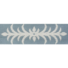Load image into Gallery viewer, Schumacher Acanthus Tape Trim 75443 / Slumber Blue