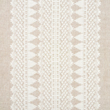 Load image into Gallery viewer, SCHUMACHER WENTWORTH EMBROIDERY FABRIC 75472 / NATURAL