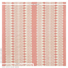 Load image into Gallery viewer, SCHUMACHER WENTWORTH EMBROIDERY FABRIC 75473 / ROSE
