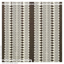 Load image into Gallery viewer, SCHUMACHER WENTWORTH EMBROIDERY FABRIC 75474 / CARBON
