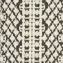 Load image into Gallery viewer, SCHUMACHER WENTWORTH EMBROIDERY FABRIC 75474 / CARBON