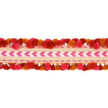 Load image into Gallery viewer, Schumacher Maracana Pom Tape Trim 75654 / Pink