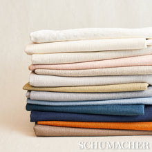 Load image into Gallery viewer, Schumacher Finn Heavyweight Linen Fabric 75680 / Khaki