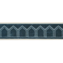 Load image into Gallery viewer, Schumacher Vizier Velvet Tape Trim 75731 / Patina