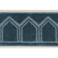 Load image into Gallery viewer, Schumacher Vizier Velvet Tape Trim 75731 / Patina