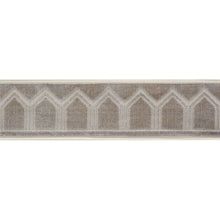 Load image into Gallery viewer, Schumacher Vizier Velvet Tape Trim 75732 / Moonstone