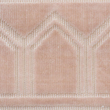 Load image into Gallery viewer, Schumacher Vizier Velvet Tape Trim 75733 / Blush