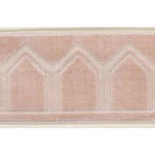 Load image into Gallery viewer, Schumacher Vizier Velvet Tape Trim 75733 / Blush