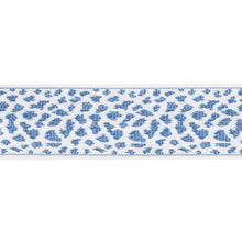 Load image into Gallery viewer, Schumacher Leopard Tape Trim 75850 / Blue