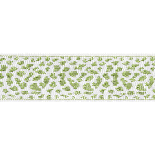 Schumacher Leopard Tape Trim 75852 / Leaf
