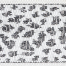 Load image into Gallery viewer, Schumacher Leopard Tape Trim 75855 / Grey