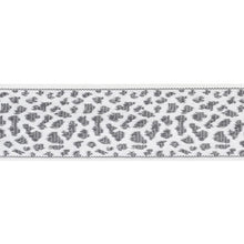 Load image into Gallery viewer, Schumacher Leopard Tape Trim 75855 / Grey