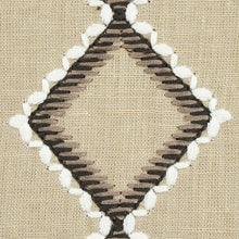 Load image into Gallery viewer, Schumacher Branson Embroidery Fabric 75892 / Taupe