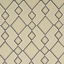 Load image into Gallery viewer, Schumacher Branson Embroidery Fabric 75892 / Taupe