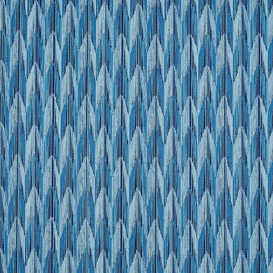 SCHUMACHER VERDANT FABRIC 75912 / BLUE