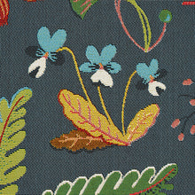 Load image into Gallery viewer, Schumacher Botanica Indoor/outdoor Fabric 75941 / Charcoal