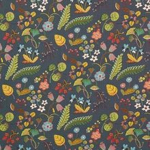 Load image into Gallery viewer, Schumacher Botanica Indoor/outdoor Fabric 75941 / Charcoal