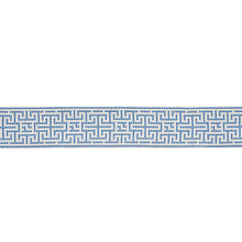 Load image into Gallery viewer, Schumacher Maze Tape Trim 75950 / Blue